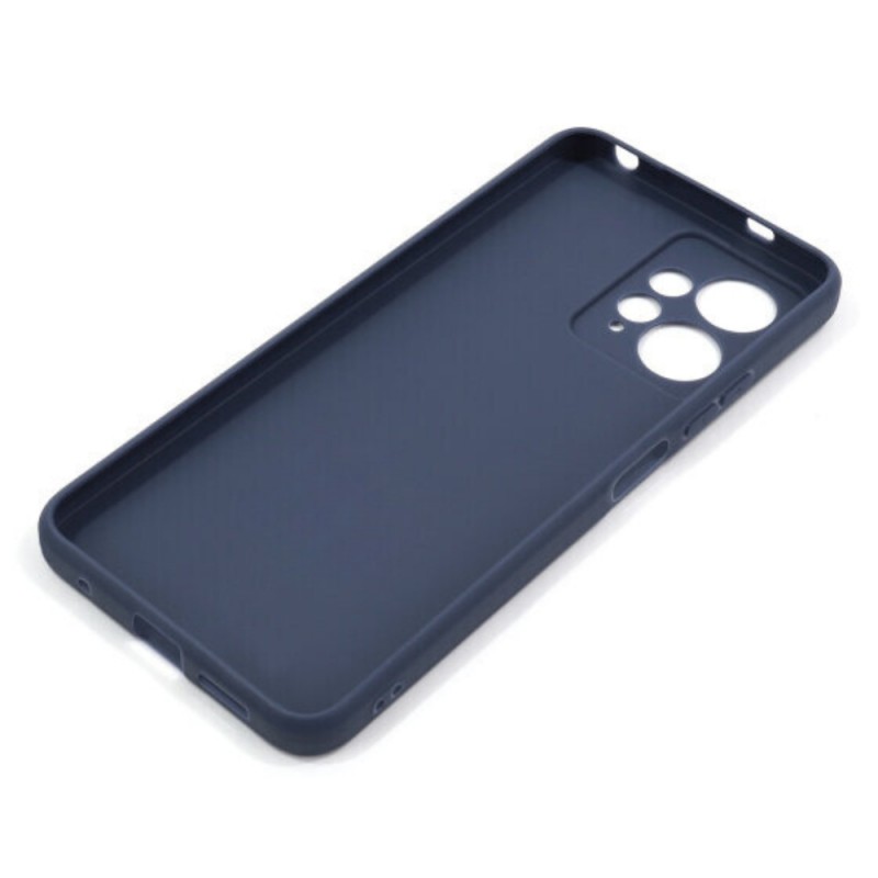 Силиконов кейс iPaky матиран, За Xiaomi Redmi Note 12 4G, Тъмносин