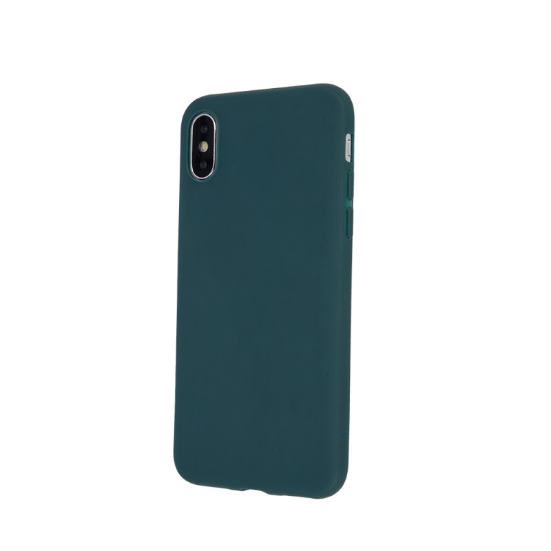 Силиконов кейс iPaky матиран, За Xiaomi Redmi Note 12 5G/Poco X5, Тъмнозелен