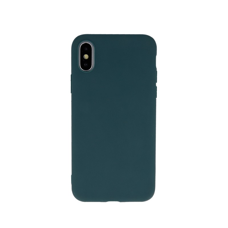 Силиконов кейс iPaky матиран, За Xiaomi Redmi Note 12 5G/Poco X5, Тъмнозелен