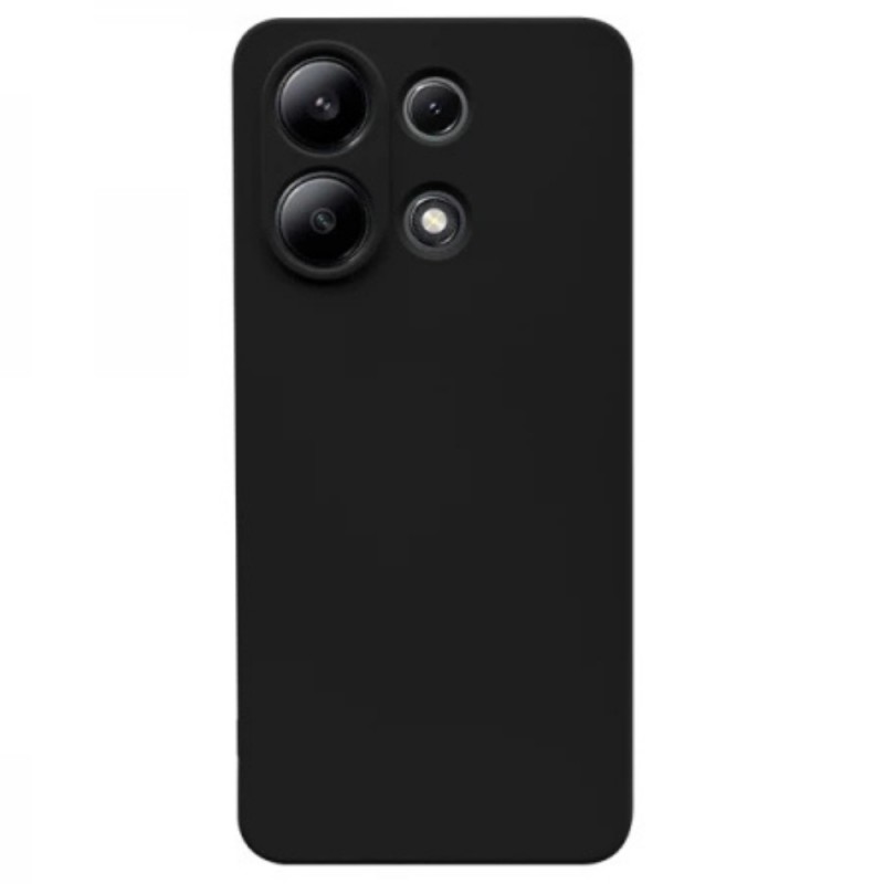 Силиконов кейс iPaky матиран, За Xiaomi Redmi Note 13 4G, Черен