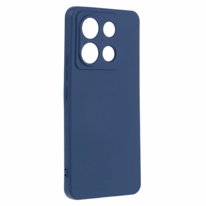 Силиконов кейс iPaky матиран, За Xiaomi Redmi Note 13 4G, Тъмносин