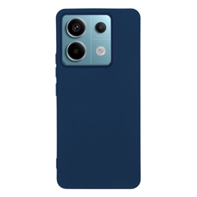 Силиконов кейс iPaky матиран, За Xiaomi Redmi Note 13 Pro 5G, Тъмносин
