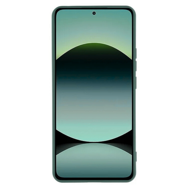 Силиконов кейс iPaky матиран, За Xiaomi Redmi Note 14, Тъмнозелен
