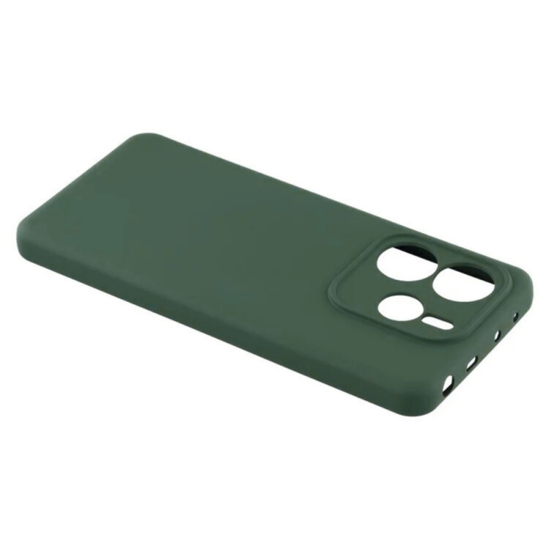 Силиконов кейс iPaky матиран, За Xiaomi Redmi Note 14, Тъмнозелен