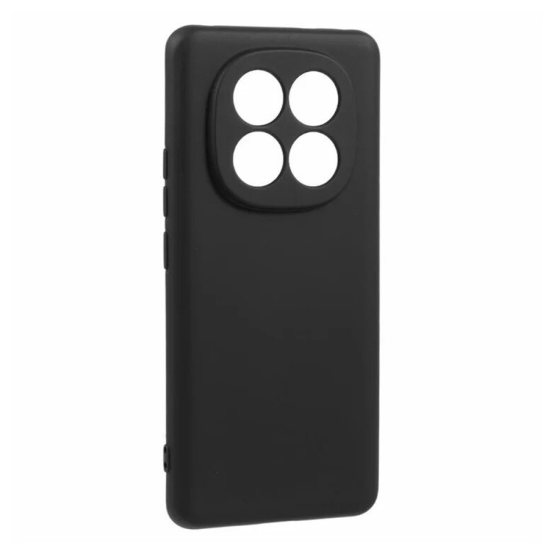 Силиконов кейс iPaky матиран, За Xiaomi Redmi Note 14 Pro+, Черен