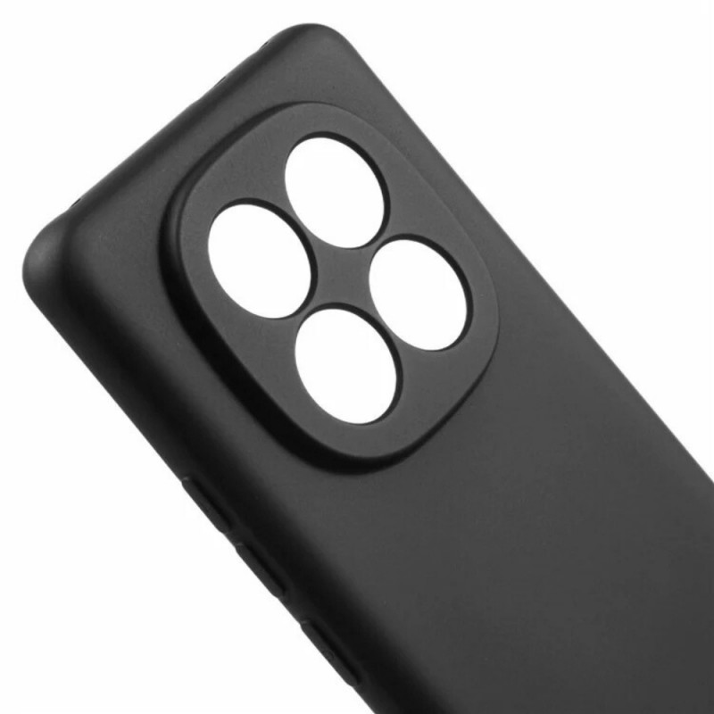 Силиконов кейс iPaky матиран, За Xiaomi Redmi Note 14 Pro+, Черен