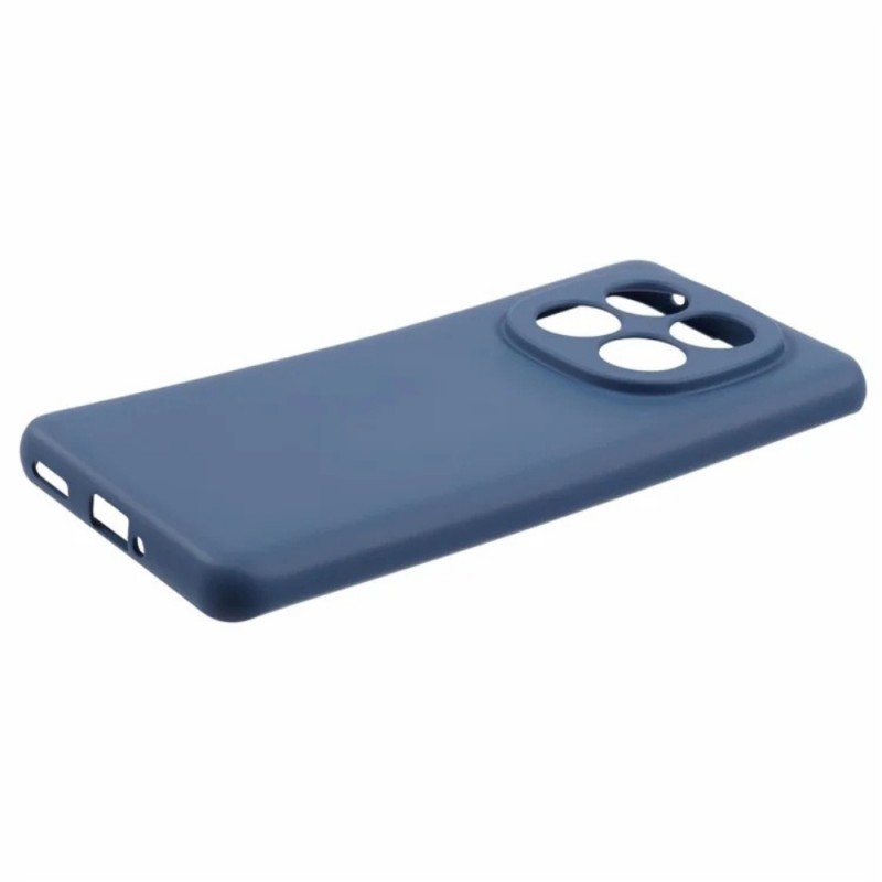 Силиконов кейс iPaky матиран, За Xiaomi Redmi Note 14 Pro+, Тъмносин