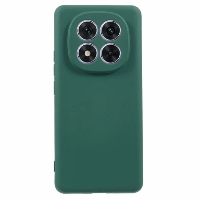Силиконов кейс iPaky матиран, За Xiaomi Redmi Note 14 Pro+, Тъмнозелен