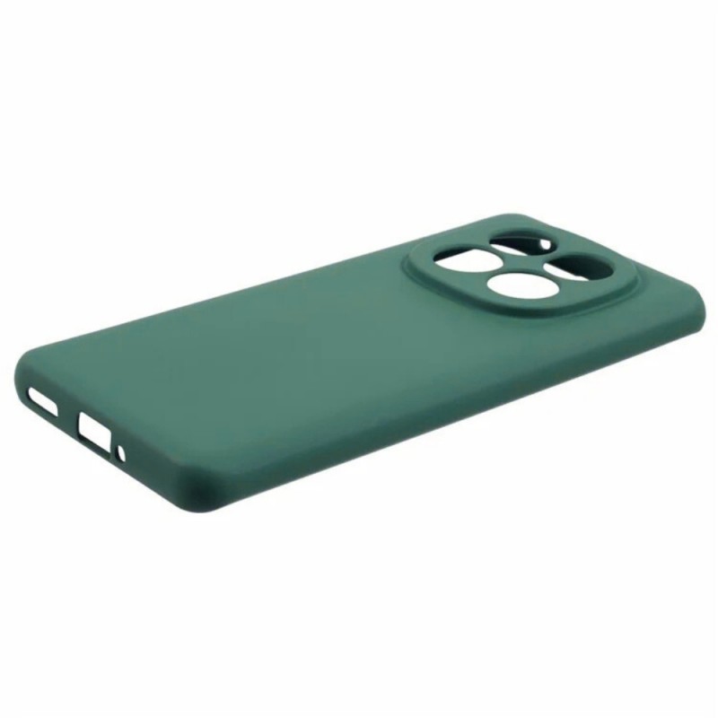 Силиконов кейс iPaky матиран, За Xiaomi Redmi Note 14 Pro+, Тъмнозелен