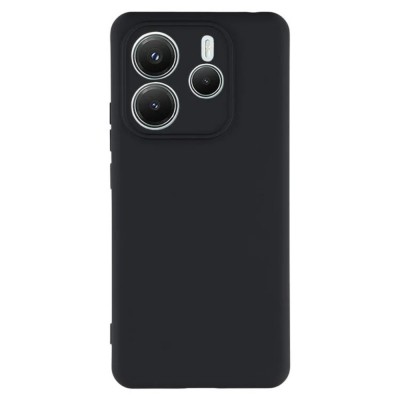 Силиконов кейс iPaky матиран, За Xiaomi Redmi Note 15 5G, Черен