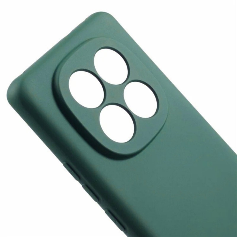 Силиконов кейс iPaky матиран, За Xiaomi Redmi Note 15 Pro Plus 5G, тъмнозелен