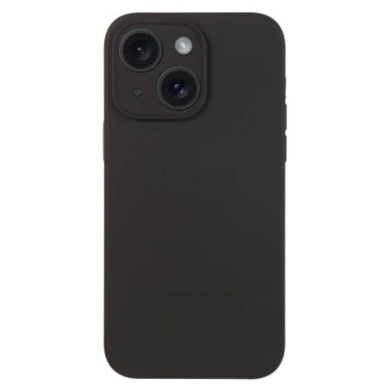 Силиконов кейс iSili Case за iPhone 14 Pro Max (6.7), Черен