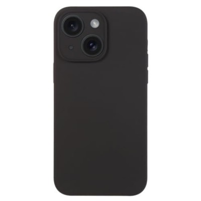 Силиконов кейс iSili Case за iPhone 15 Pro Max (6.7), Черен