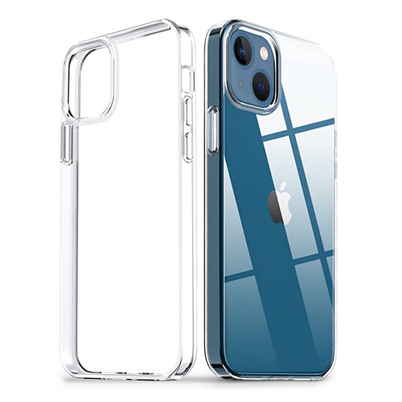 Силиконов кейс MBX 1.8-2mm, За iPhone 14 (6.1), Прозрачен