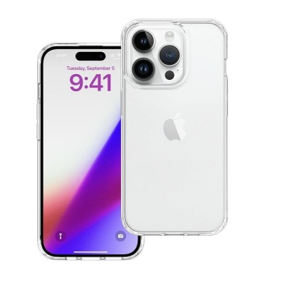 Силиконов кейс MBX 1.8-2mm, За iPhone 15 Pro Max (6.7), Прозрачен