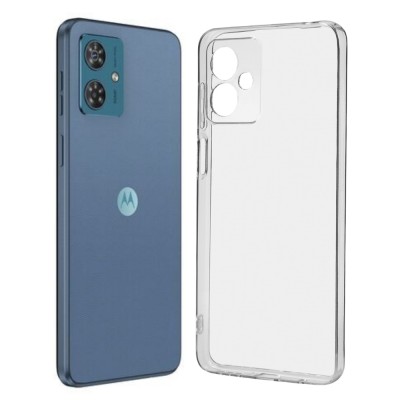 Силиконов кейс MBX 1.8-2mm, За Motorola Moto G54, Прозрачен