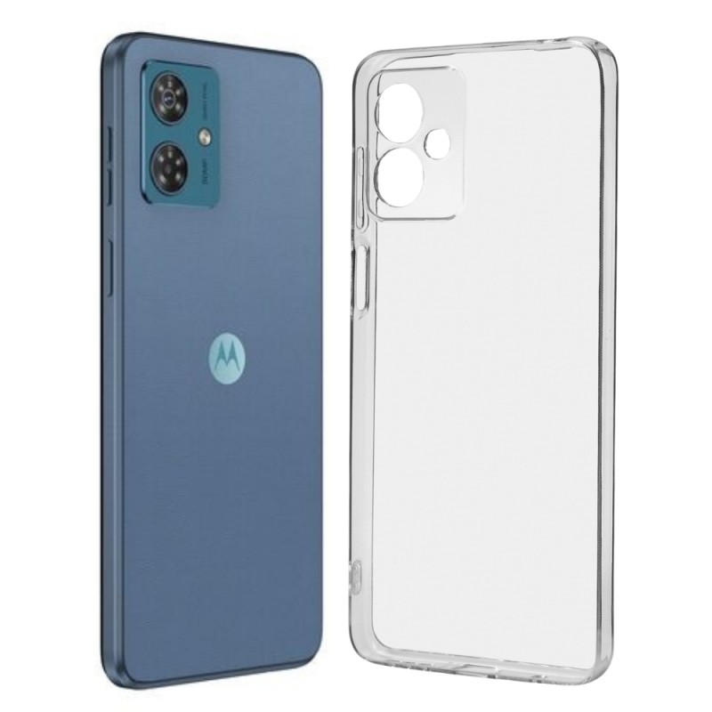 Силиконов кейс MBX 1.8-2mm, За Motorola Moto G54, Прозрачен