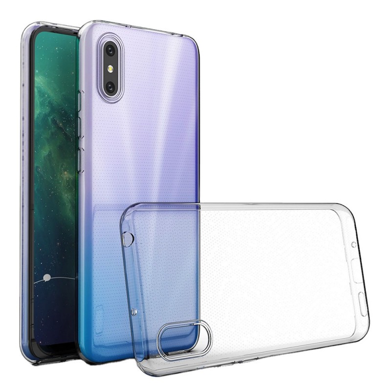 Силиконов кейс MBX 1.8-2mm, За Xiaomi Redmi 9A/9AT/9i, Прозрачен