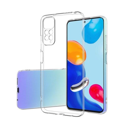 Силиконов кейс MBX 1.8-2mm, За Xiaomi Redmi Note 11 Pro 4G/Note 11 Pro 5G/Note 12 Pro 4G, Прозрачен