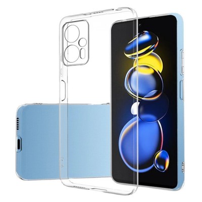 Силиконов кейс MBX 1.8-2mm, За Xiaomi Redmi Note 11T Pro 5G/Poco X4 GT, Прозрачен