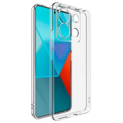 Силиконов кейс MBX 1.8-2mm, За Xiaomi Redmi Note 13 5G, Прозрачен