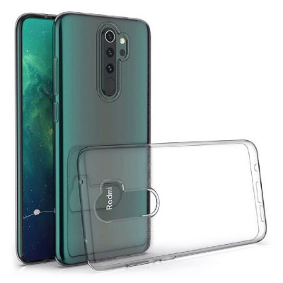 Силиконов кейс MBX 1.8-2mm, За Xiaomi Redmi Note 8 Pro, Прозрачен