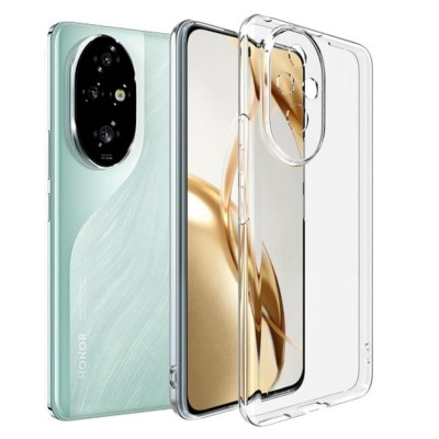 Силиконов кейс MBX 2mm, За Honor 200 Pro, Прозрачен