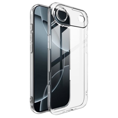 Силиконов кейс MBX 2mm, За iPhone 17 Air (6.9), Прозрачен