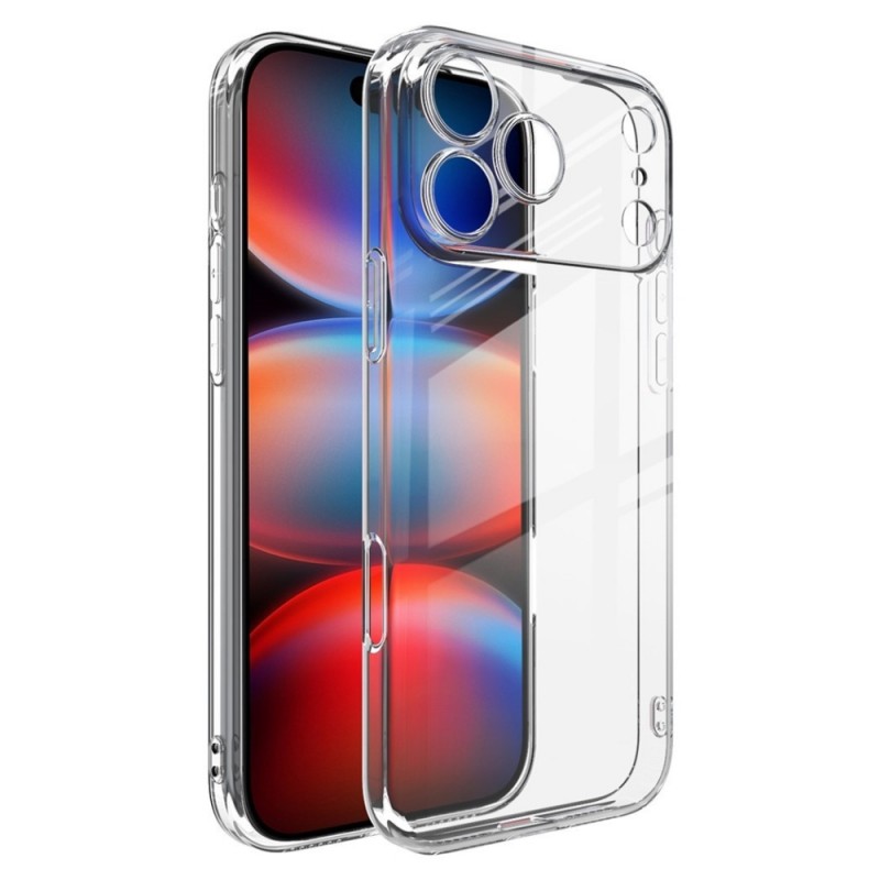 Силиконов кейс MBX 2mm, За iPhone 17 Pro Max (6.9), Прозрачен