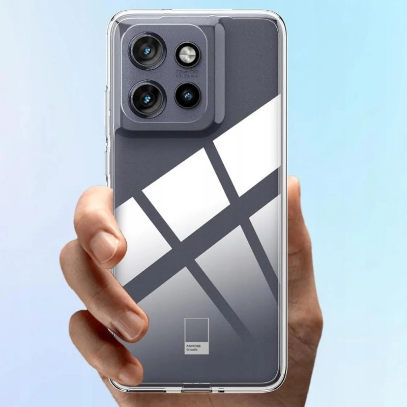 Силиконов кейс MBX 2mm, За Motorola Edge 50 Neo, Прозрачен