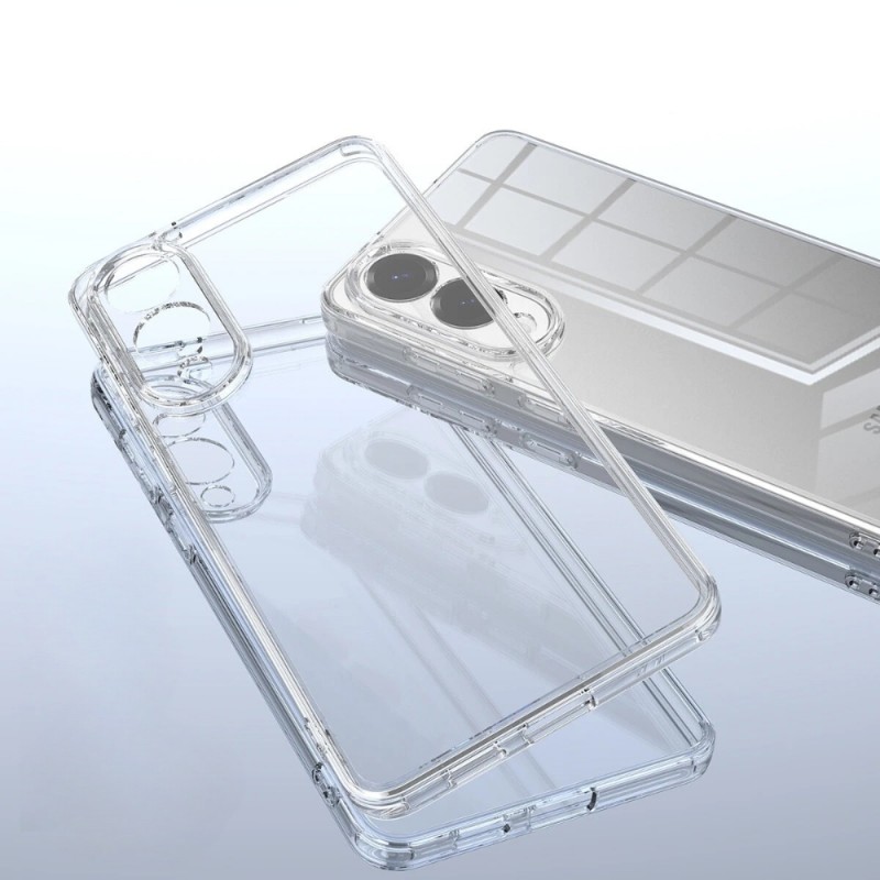Силиконов кейс MBX 2mm, За Samsung Galaxy S25 Edge, Прозрачен