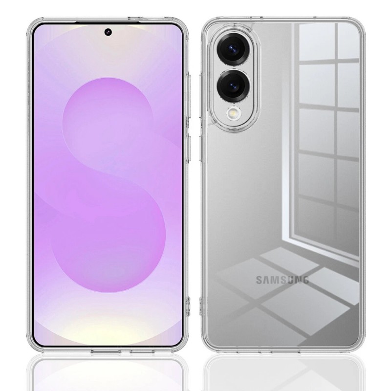 Силиконов кейс MBX 2mm, За Samsung Galaxy S25 Edge, Прозрачен
