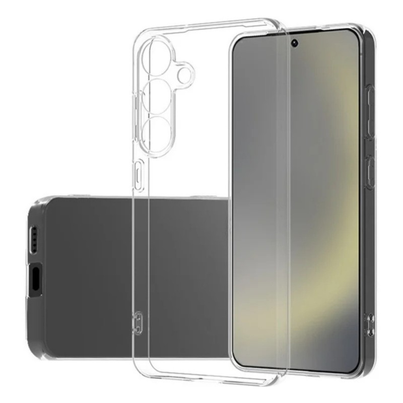 Силиконов кейс MBX 2mm, За Samsung Galaxy S25 FE, Прозрачен