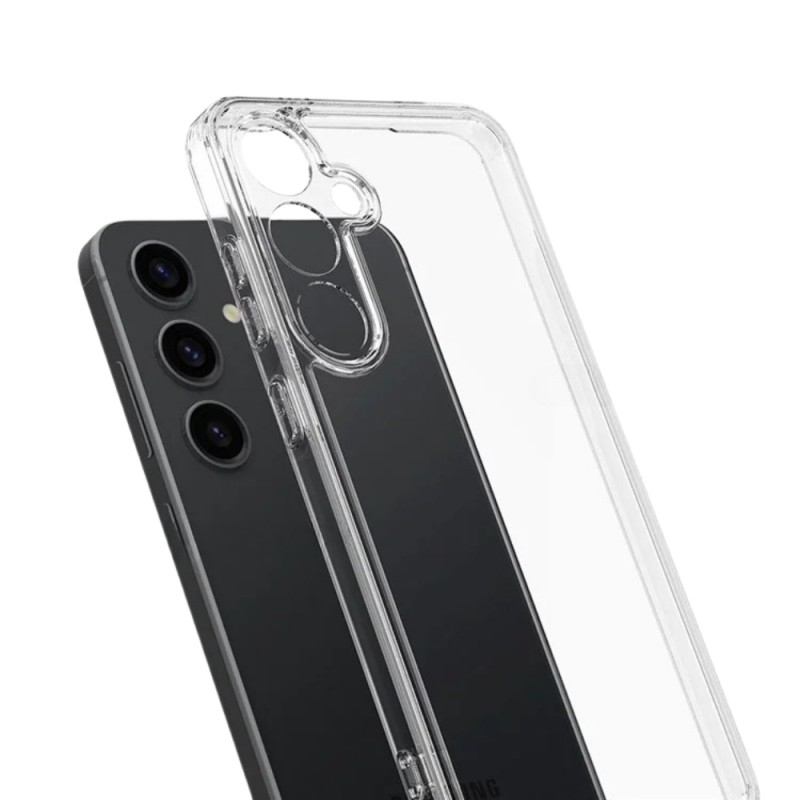 Силиконов кейс MBX 2mm, За Samsung Galaxy S25 Plus, Прозрачен