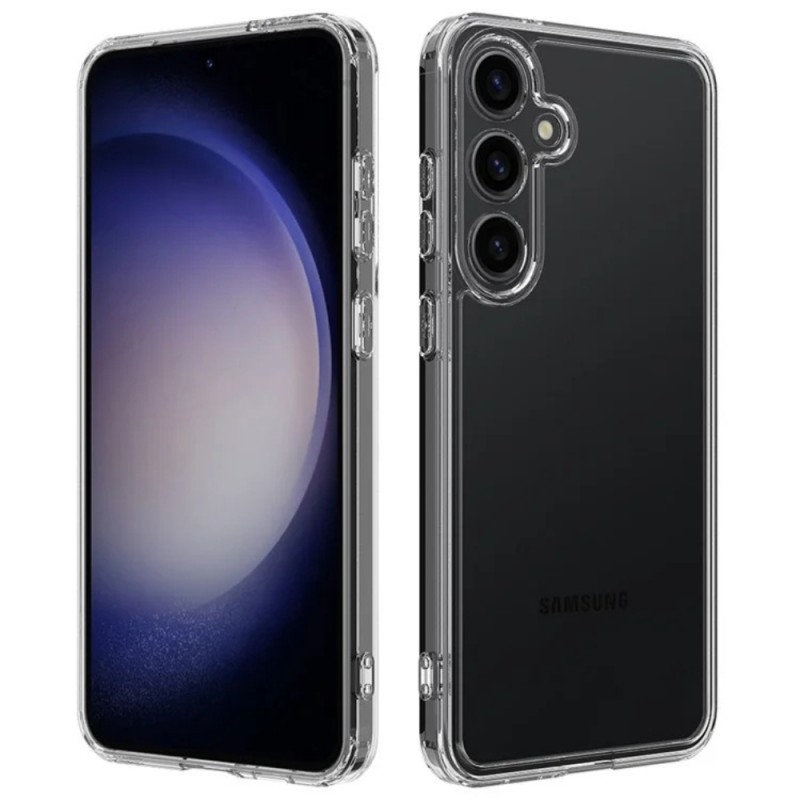 Силиконов кейс MBX 2mm, За Samsung Galaxy S25 Plus, Прозрачен