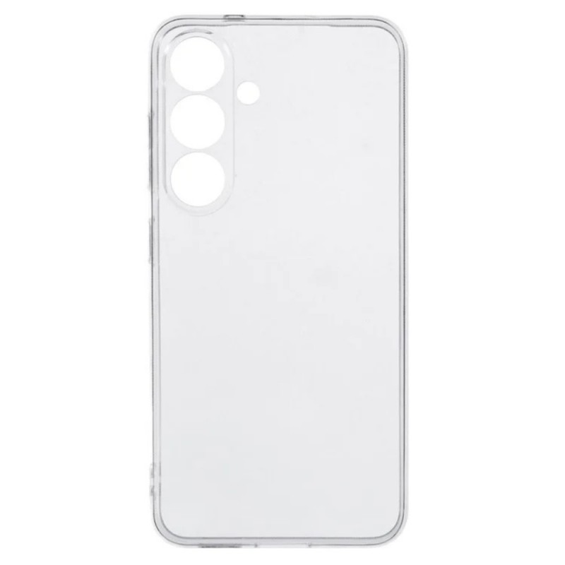 Силиконов кейс MBX 2mm, За Samsung Galaxy S25, Прозрачен