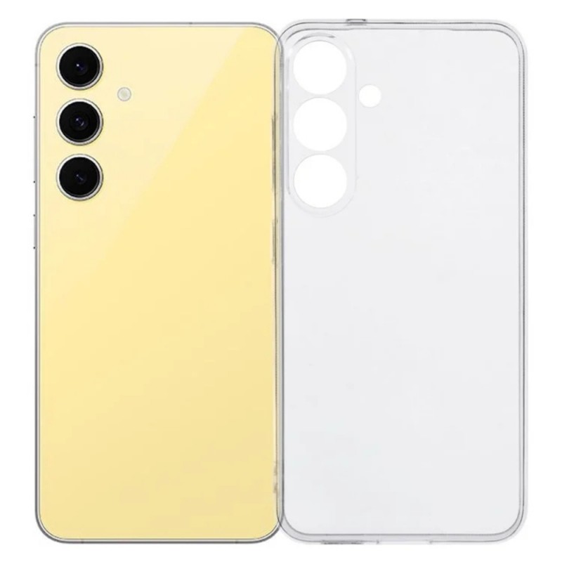 Силиконов кейс MBX 2mm, За Samsung Galaxy S25, Прозрачен