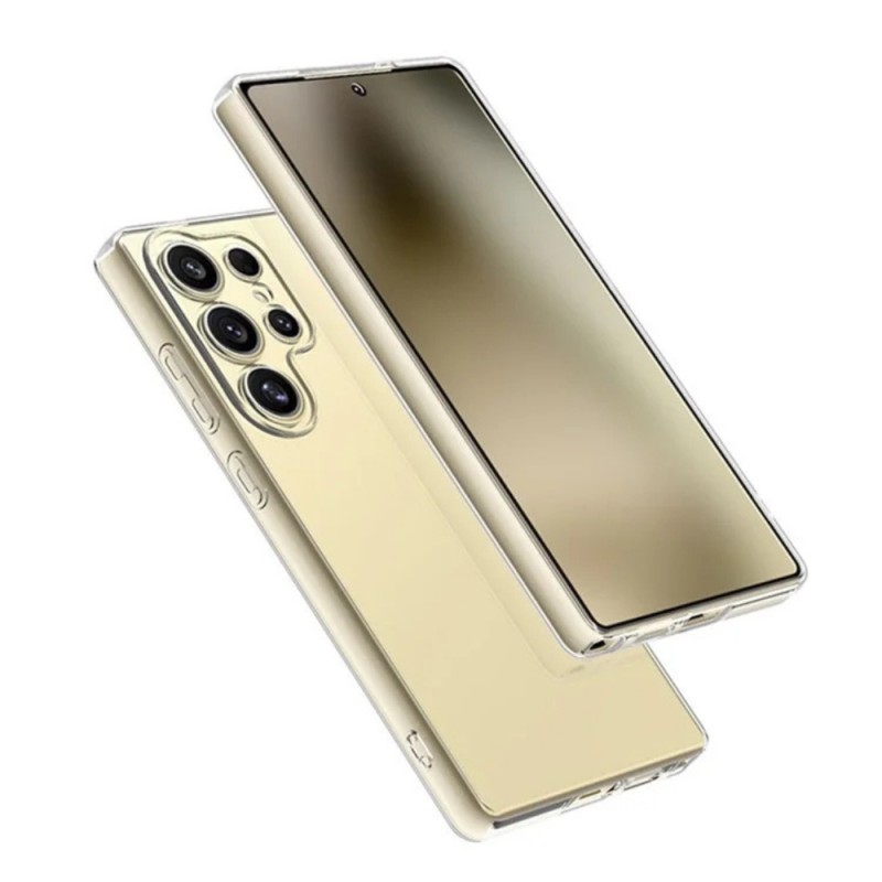 Силиконов кейс MBX 2mm, За Samsung Galaxy S25 Ultra, Прозрачен