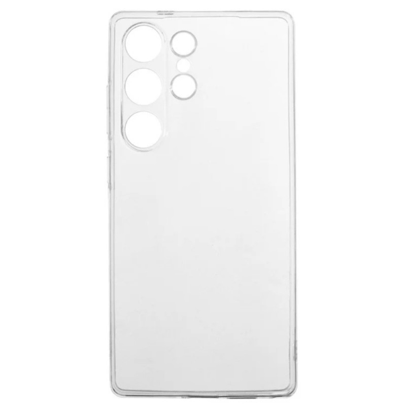 Силиконов кейс MBX 2mm, За Samsung Galaxy S25 Ultra, Прозрачен