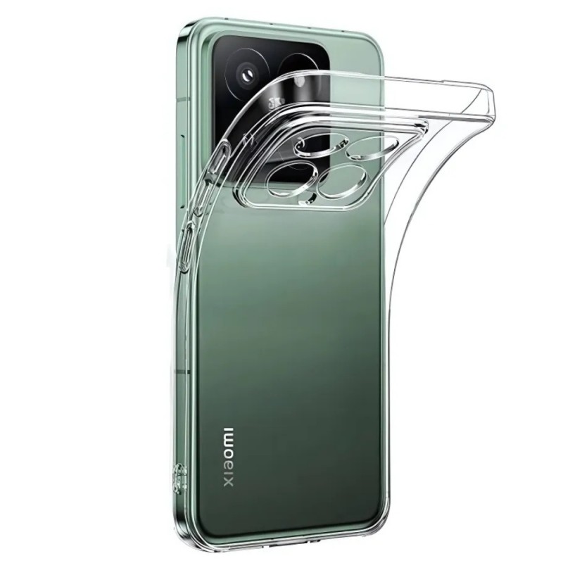 Силиконов кейс MBX 2mm, За Xiaomi 14T, Прозрачен
