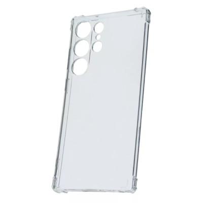 Силиконов кейс MBX Anti Shock 1.5mm, За Samsung Galaxy S24 Ultra (S928B), Прозрачен