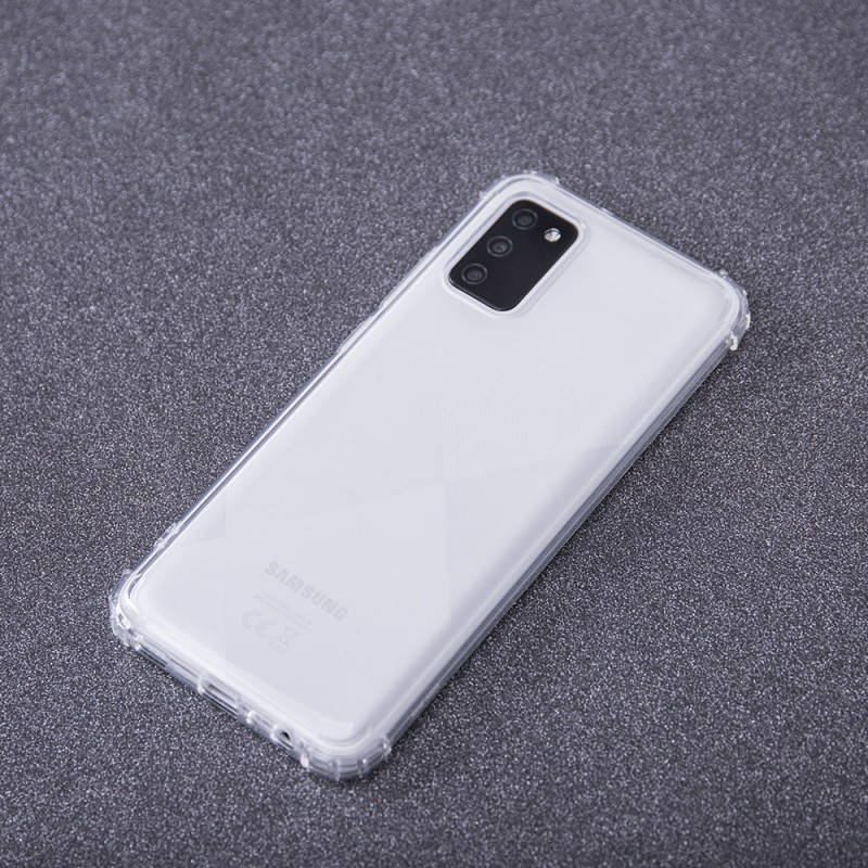 Силиконов кейс MBX Anti Shock 1.5mm, За Samsung Galaxy S23 Plus (S916B), Прозрачен