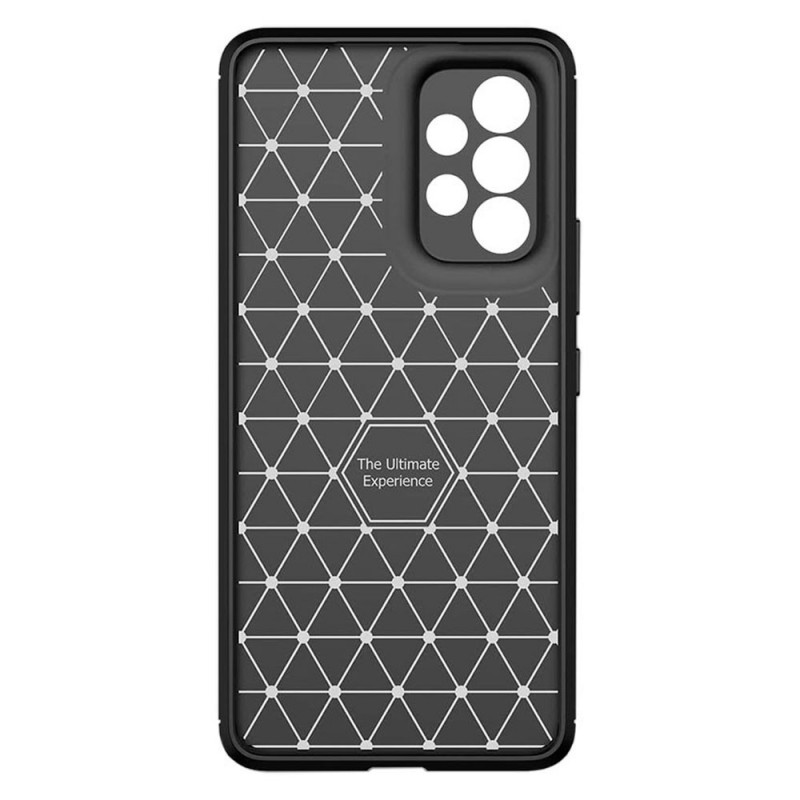 Силиконов кейс MBX Carbon, За Samsung Galaxy A53 5G (A536B), Черен