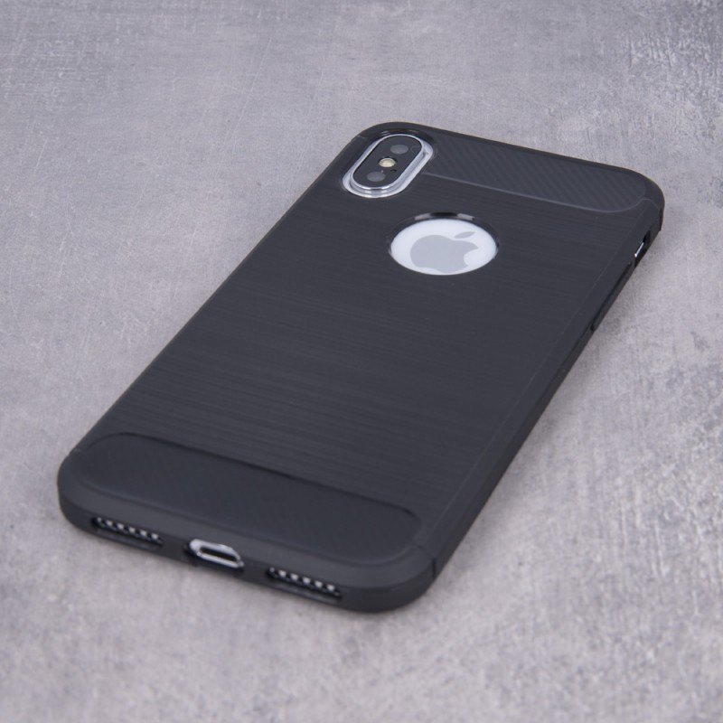 Силиконов кейс MBX Carbon, За Samsung Galaxy S21 FE 5G (G990B), Черен
