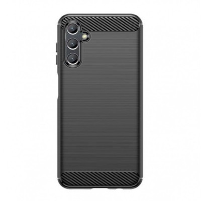 Силиконов кейс MBX Carbon, За Samsung Galaxy A15 4G/5G (A155F/A156B), Черен