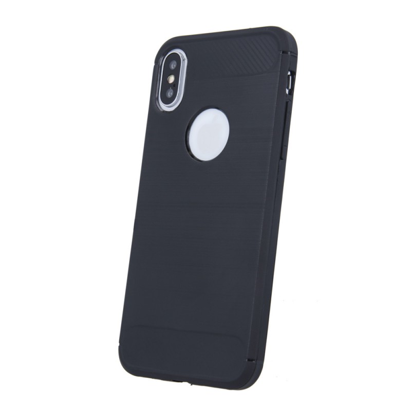 Силиконов кейс MBX Carbon, За Samsung Galaxy S21 FE 5G (G990B), Черен