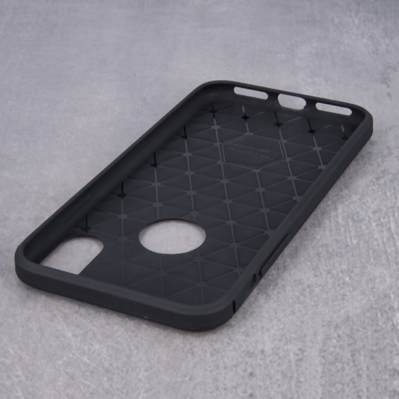 Силиконов кейс MBX Carbon, За Samsung Galaxy S21 FE 5G (G990B), Черен