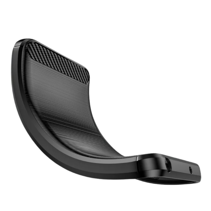 Силиконов кейс MBX Carbon, За Xiaomi Redmi Note 14 5G, Черен