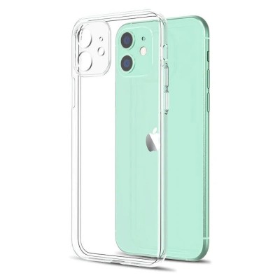 Силиконов кейс MBX Jelly 1.5mm, За iPhone 11 (6.1), Прозрачен