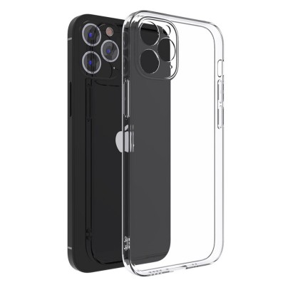 Силиконов кейс MBX Jelly 1.5mm, За iPhone 11 Pro Max (6.5), Прозрачен